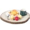 Vintiquewise Barky Natural Wood Slabs Rustic Ornament Slice Tray Table Charger - 16 Inch Dia QI003847-16 - alternate 1